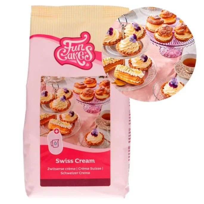 Preparado Crema Suiza 500 g - Funcakes