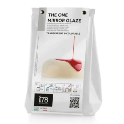 Preparado en polvo cobertura efecto espejo transparente 300 g - Silikomart