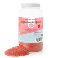 Preparado en polvo para algodón de azúcar rojo sabor cereza 1 kg - Sin gluten - Pastkolor