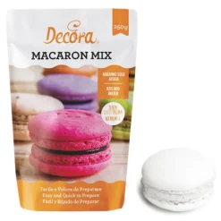 Preparado macarons blanco 250 gr - Decora