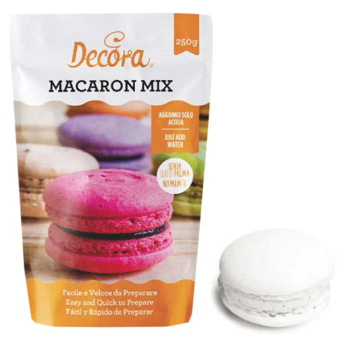 Preparado macarons blanco 250 gr - Decora