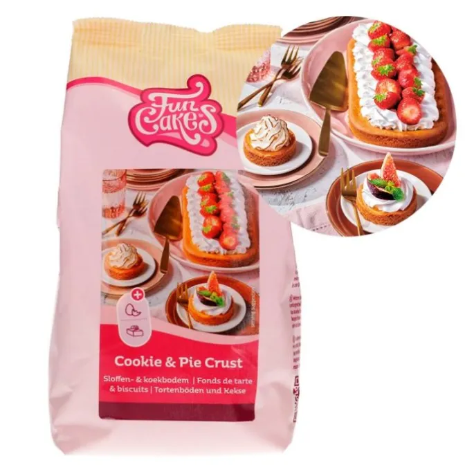 Preparado para bases de tartas y galletas 500 g - Funcakes