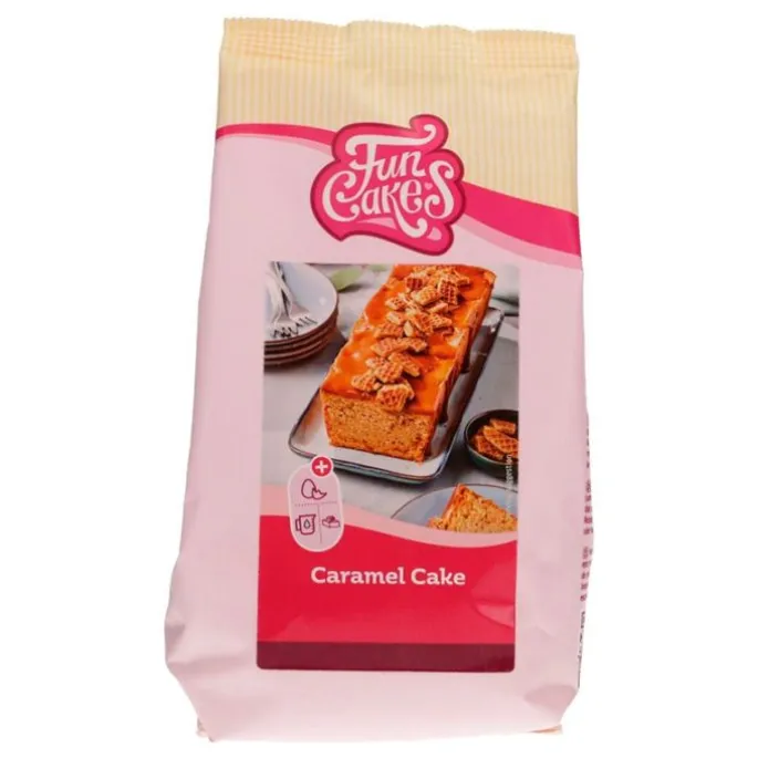 Preparado para bizcocho de caramelo Stroopwafels 400 g - Funcakes