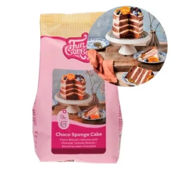 Preparado para bizcocho de chocolate 500 g - Funcakes