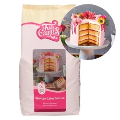 Preparado para bizcocho Deluxe 4 kg - Funcakes
