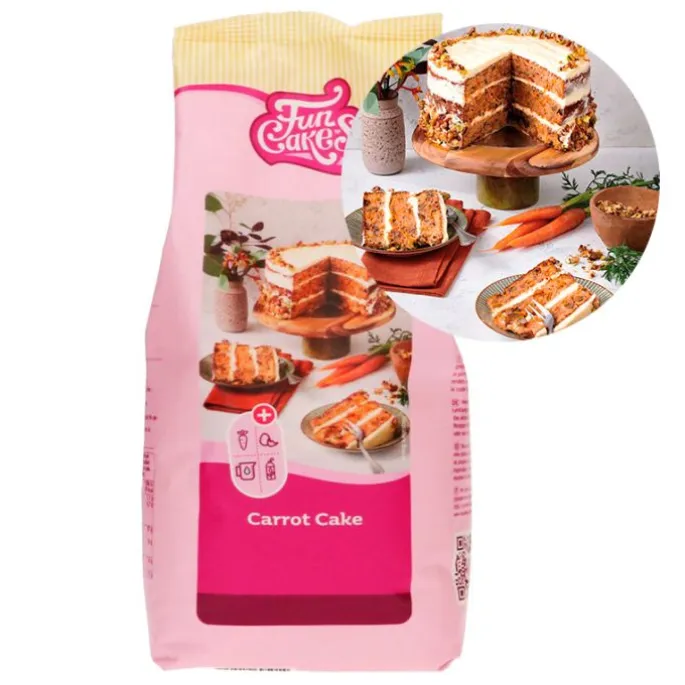 Preparado para bizcocho de zanahoria 1 kg - Funcakes