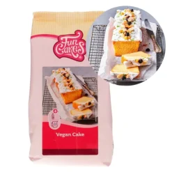 Preparado para bizcocho vegano de vainilla 400 g - Funcakes