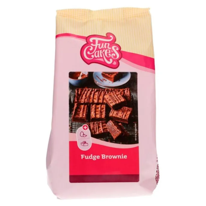 Preparado para brownie americano 500 g - Funcakes