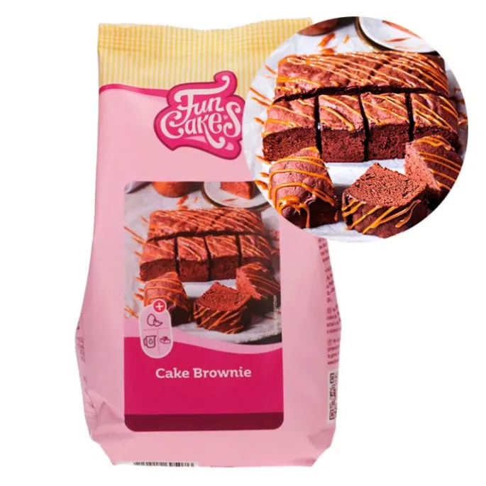 Preparado para brownies 500 g - Funcakes