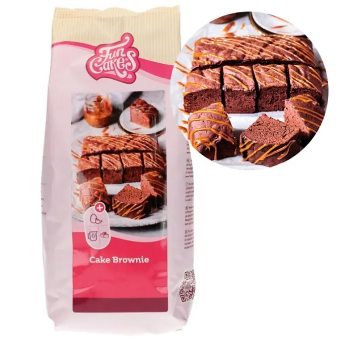 Preparado para brownies 1 kg - Funcakes