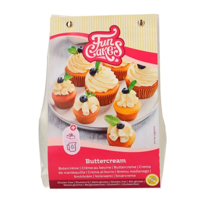 Preparado para buttercream 500 g - Sin gluten - Funcakes