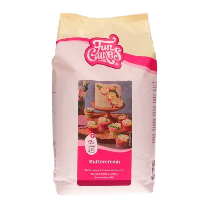 Preparado para buttercream 4 kg - Funcakes