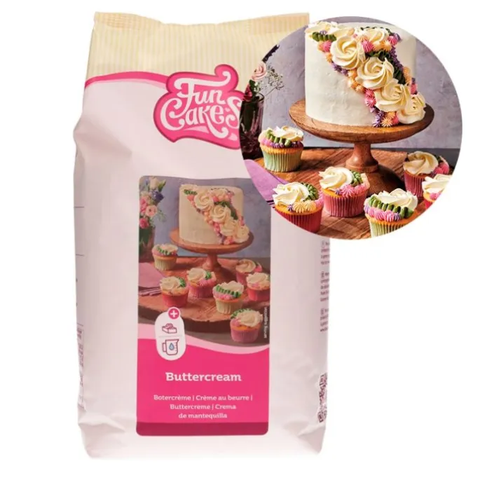 Preparado para buttercream 4 kg - Funcakes