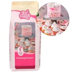 Preparado para Crema Encantada sabor a vainilla 900 g - Funcakes