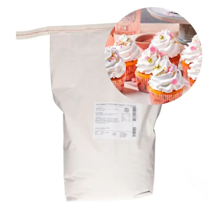 Preparado para Crema Encantada sabor a vainilla 10 kg - Funcakes