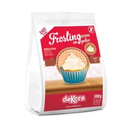 Preparado para frosting o crema de vainilla 300 g - Sin gluten - Dekora