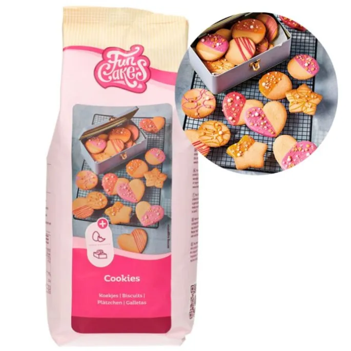 Preparado para galletas 1 kg - Funcakes