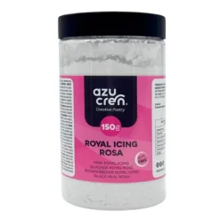 Preparado para glasa o royal icing rosa 150 g - Azucren