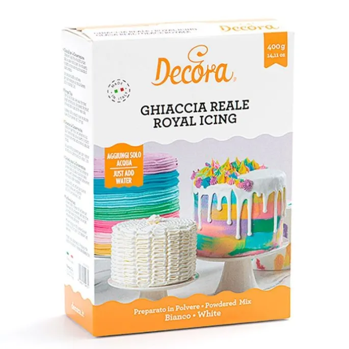 Preparado para glasa o royal icing 400 gr - Decora