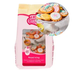 Preparado para glasa o royal icing 450 g - Funcakes
