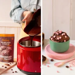 Preparado para helado de chocolate negro 250 g - Decora