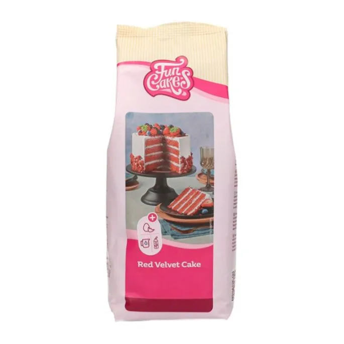Preparado para Red Velvet 1 kg - Funcakes