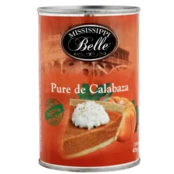 Puré de calabaza 100% natural 425 g - Sin gluten - Mississipi Belle