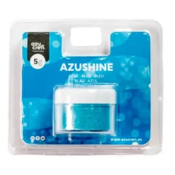 Purpurina comestible en polvo azul Azushine 5 g - Azucren