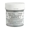 Purpurina en polvo plata grafito 25 g - Sin gluten - Sugarflair