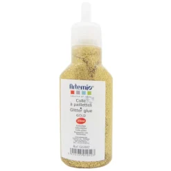 Purpurina líquida dorada (Glitter Glue) - Artemio