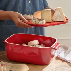 Quesera roja Cheese Box 30,5 cm - Cerámica - Emile Henry