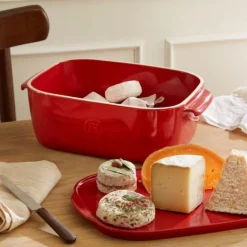 Quesera roja Cheese Box 30,5 cm - Cerámica - Emile Henry