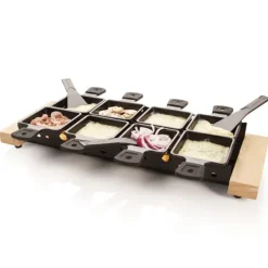 Raclette grande para fundir queso Partyclette XL - Acero - Boska + REGALO tarros