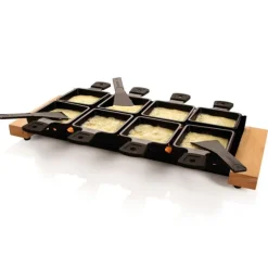 Raclette grande para fundir queso Partyclette XL - Acero - Boska + REGALO tarros