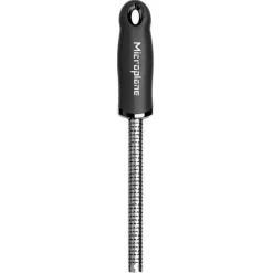 Rallador Premium para especias negro 22,5 cm - Acero inoxidable - Microplane