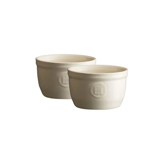 Ramequines crema 9 x 5,5 cm (2) - Cerámica - Emile Henry
