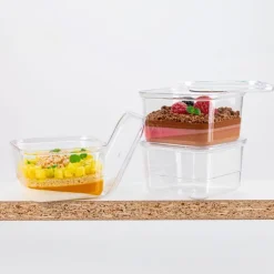 Recipiente cuadrado para postres y aperitivos Kubito - Martellato