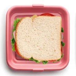 Recipiente para sandwich, embutidos y fiambres 13 x 13 cm - Ibili