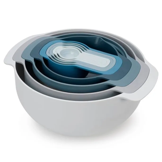 Recipientes y tazas apilables Nest Plus Sky azul (9) - Joseph Joseph + REGALO racionador