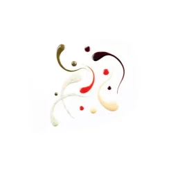 Recipiente y cucharas para decorar con salsas - Silikomart + REGALO tabla cerámica