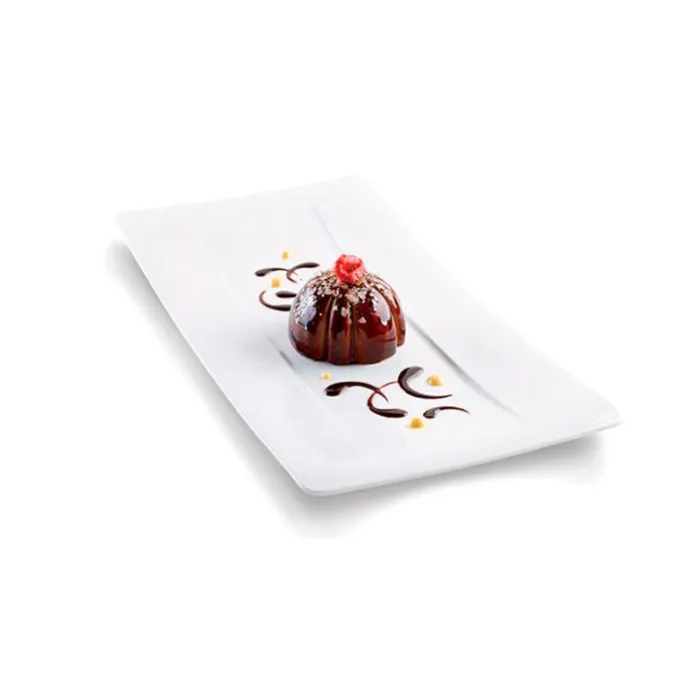 Recipiente y cucharas para decorar con salsas - Silikomart + REGALO tabla cerámica