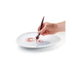 Recipiente y cucharas para decorar con salsas - Silikomart + REGALO tabla cerámica