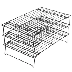 Rejilla enfriadora rectangular 3 niveles 40 x 25 cm - Wilton