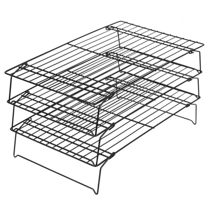 Rejilla enfriadora rectangular 3 niveles 40 x 25 cm - Wilton