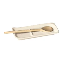 Reposa cucharas crema 22,5 cm - Cerámica - Emile Henry