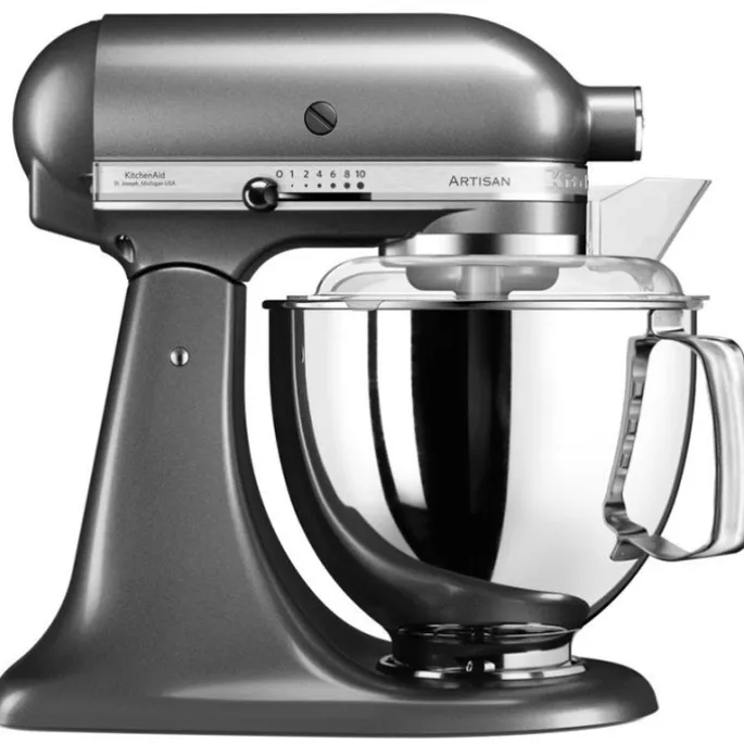 Robot amasador plata medallón 4,8 l - Artisan Elegance 5KSM175PS - KitchenAid + LIBRO