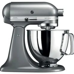 Robot amasador plata oscuro 4,8 l - Artisan 5KSM125 - KitchenAid + LIBRO