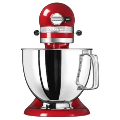 Robot amasador rojo imperial 4,8 l - Artisan 5KSM125 - KitchenAid + LIBRO + REGALO utensilios
