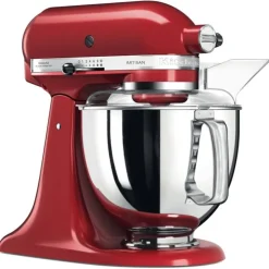 Robot amasador rojo imperial 4,8 l - Artisan Elegance 5KSM175PS - KitchenAid + LIBRO