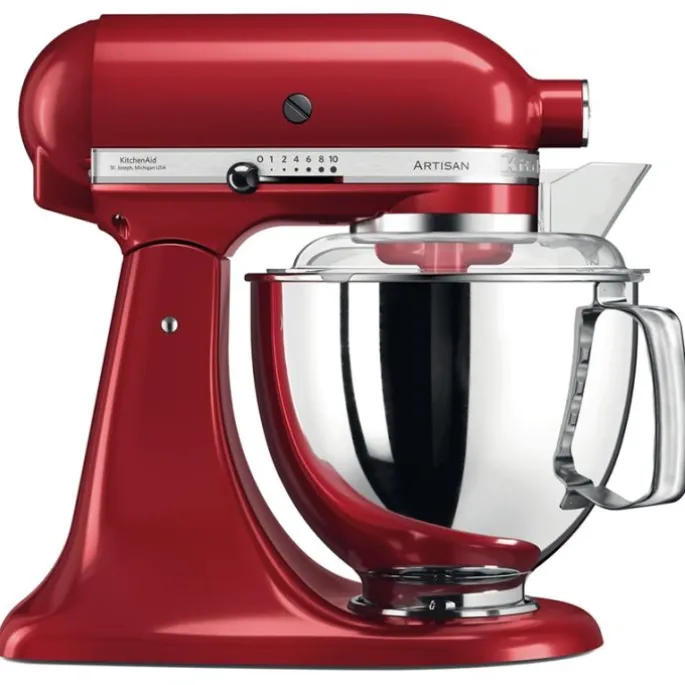 Robot amasador rojo imperial 4,8 l - Artisan Elegance 5KSM175PS - KitchenAid + LIBRO